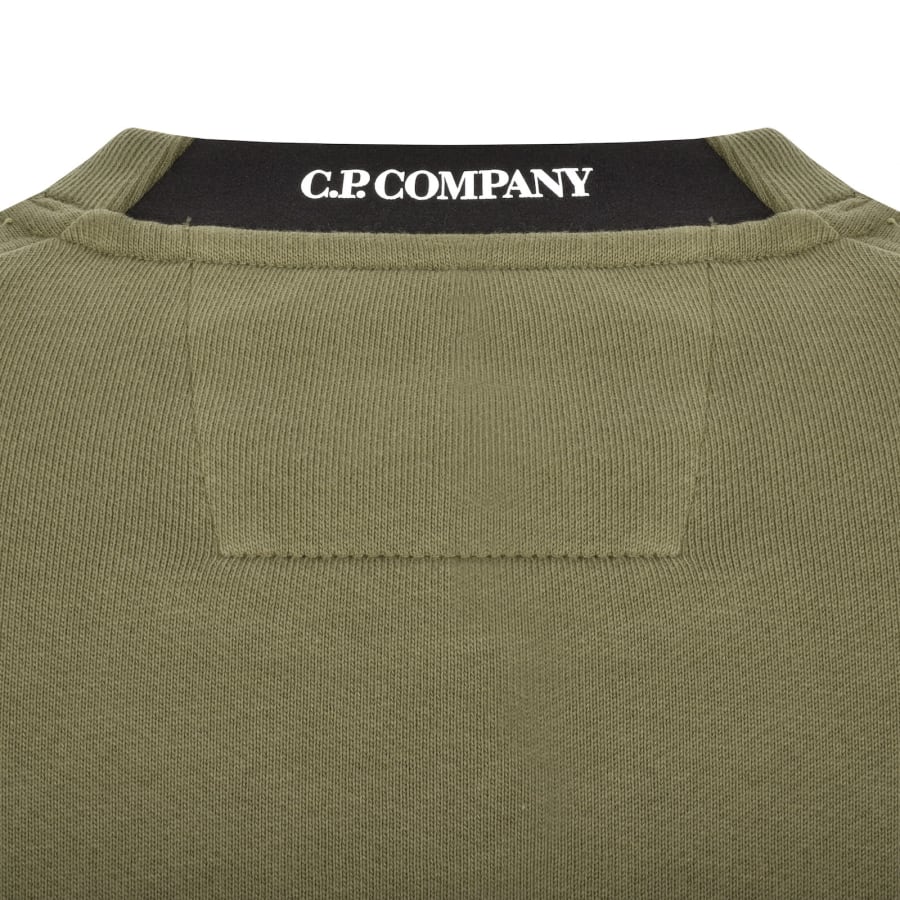 Image number 5 for CP Company Crew Neck Sweatshirt Green