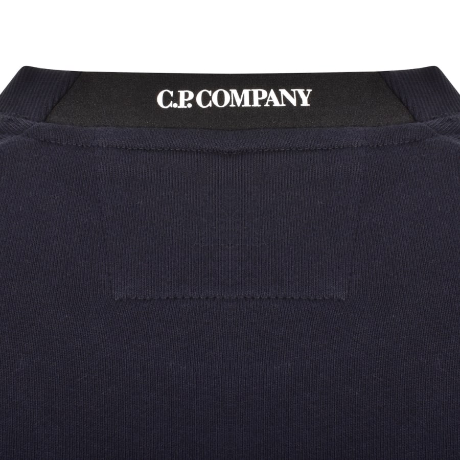 Image number 5 for CP Company Crew Neck Sweatshirt Dark Blue