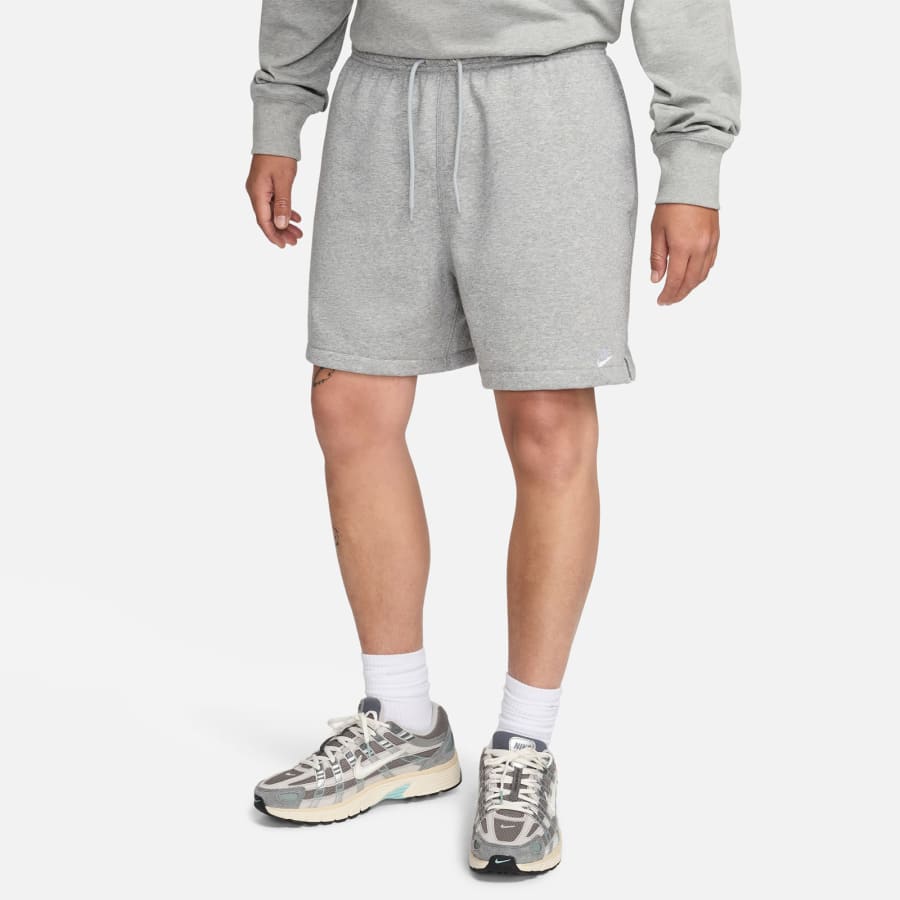 Image number 4 for Nike Club Flow Shorts Grey