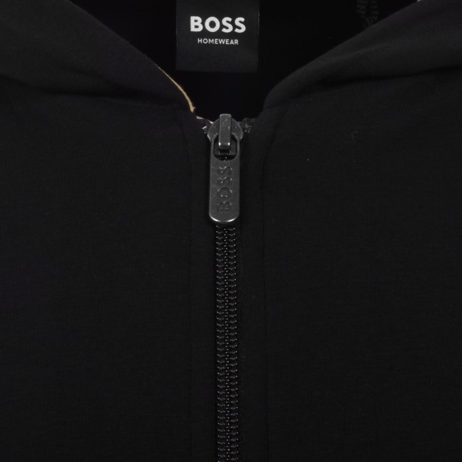 Image number 4 for BOSS Mix And Match Full Zip Hoodie Black