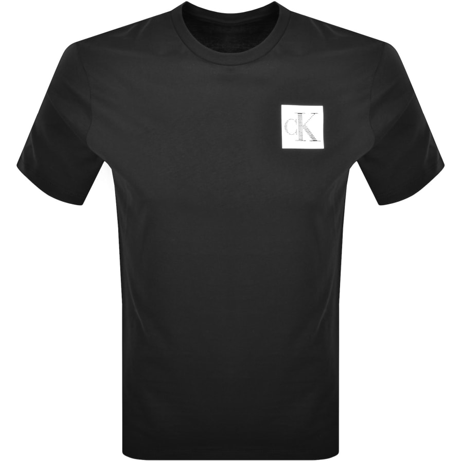 Image number 1 for Calvin Klein Jeans Crew Neck T Shirt Black