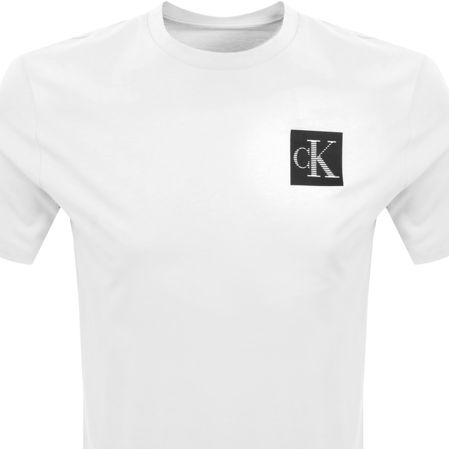 Image number 2 for Calvin Klein Jeans Crew Neck T Shirt White