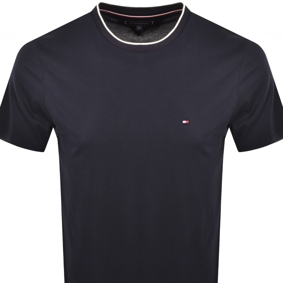 Image number 2 for Tommy Hilfiger Modal T Shirt Navy