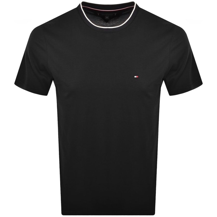 Image number 1 for Tommy Hilfiger Modal T Shirt Black