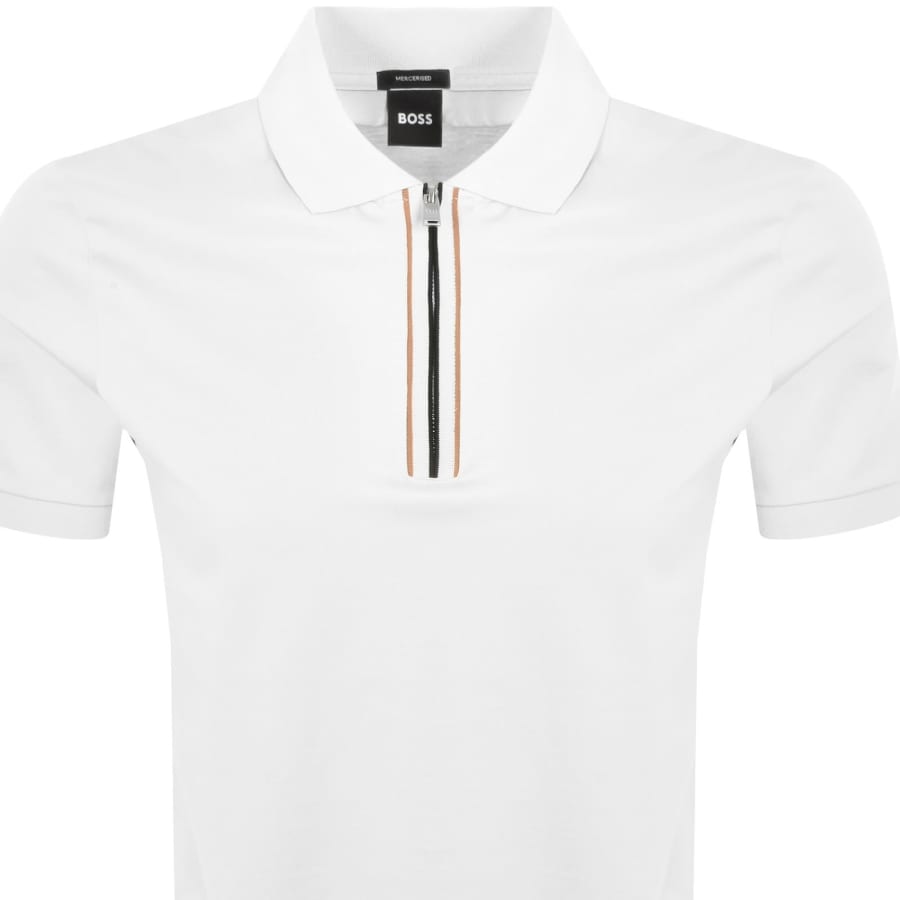 Image number 2 for BOSS H Paras 65 Polo T Shirt White