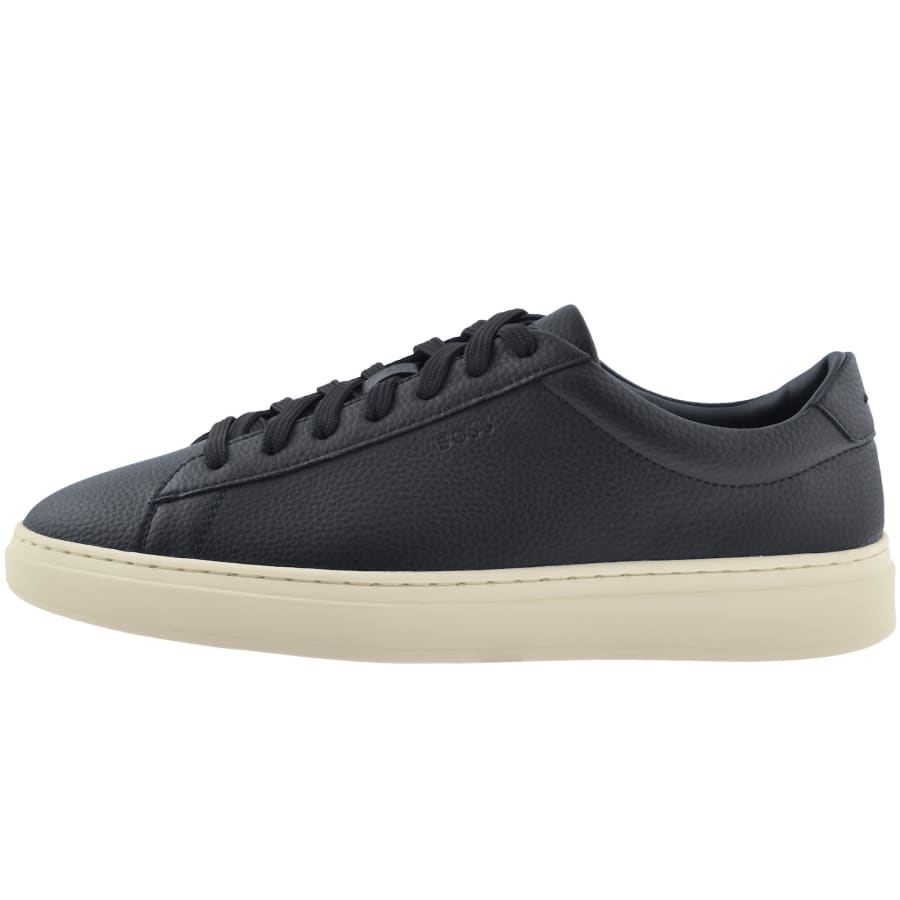 Image number 1 for BOSS Kieran Tennis Trainers Dark Blue