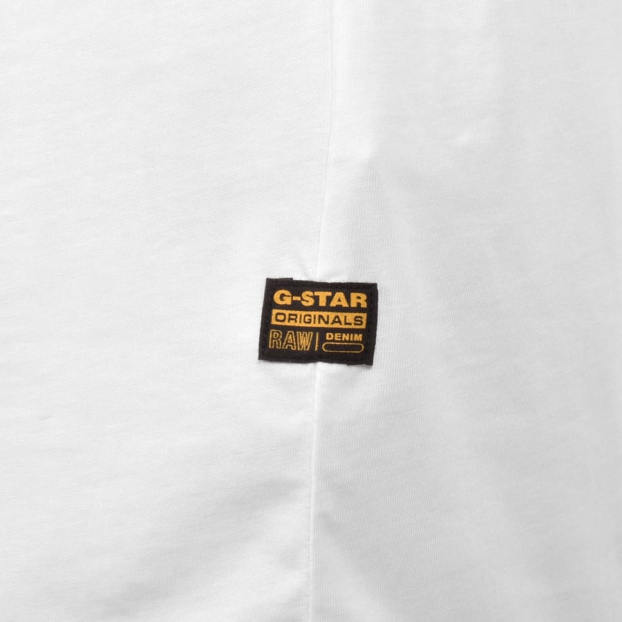 Image number 4 for G-Star Finger Print Burger T Shirt White