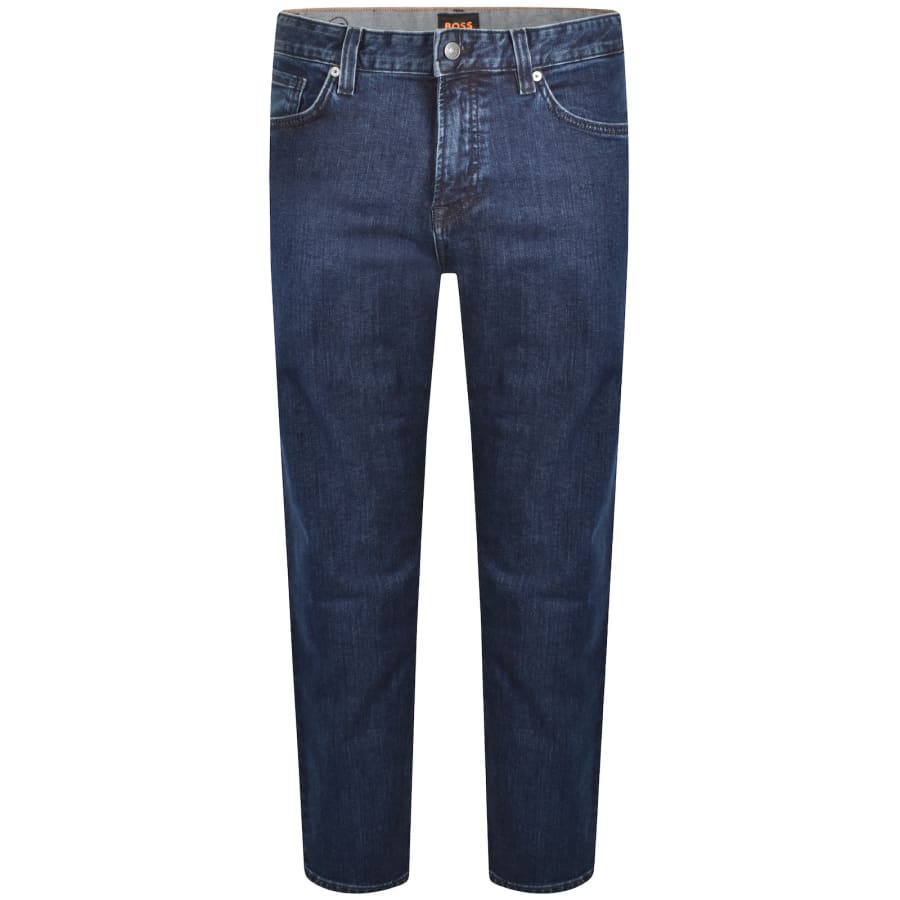 Image number 2 for BOSS Re Maine Regular Fit Dark Wash Blue