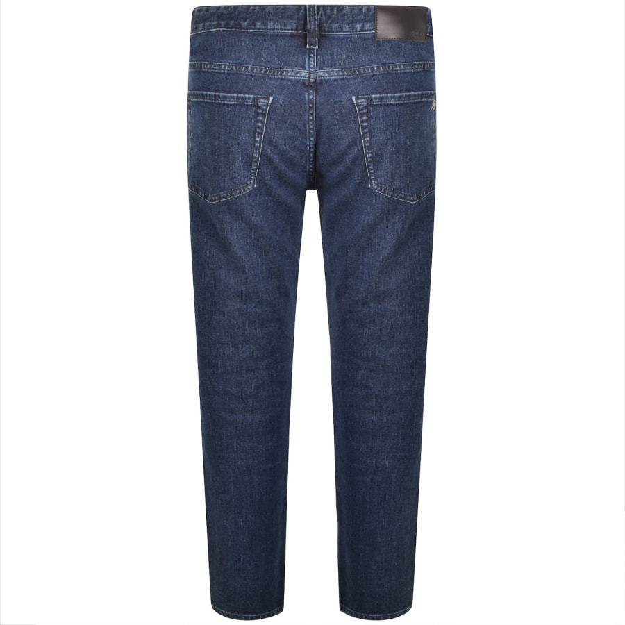 Image number 3 for BOSS Re Maine Regular Fit Dark Wash Blue