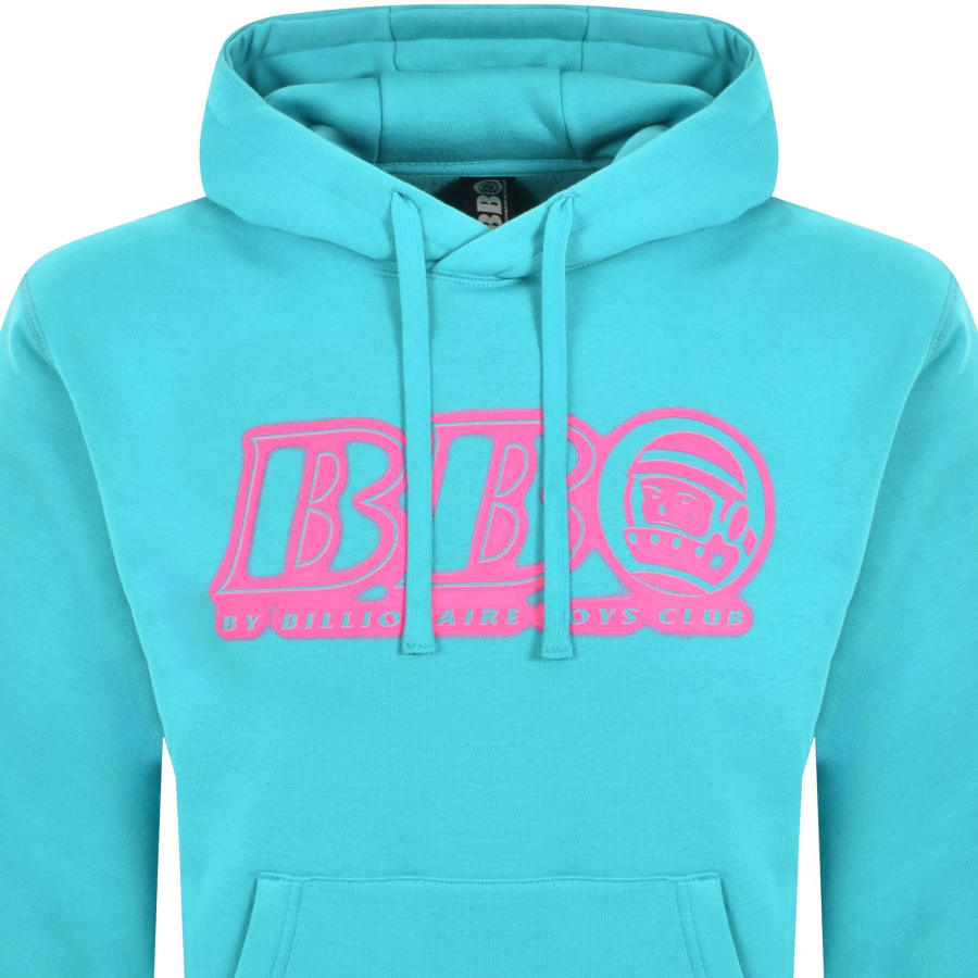 Image number 2 for Billionaire Boys Club Astro Neon Hoodie Blue