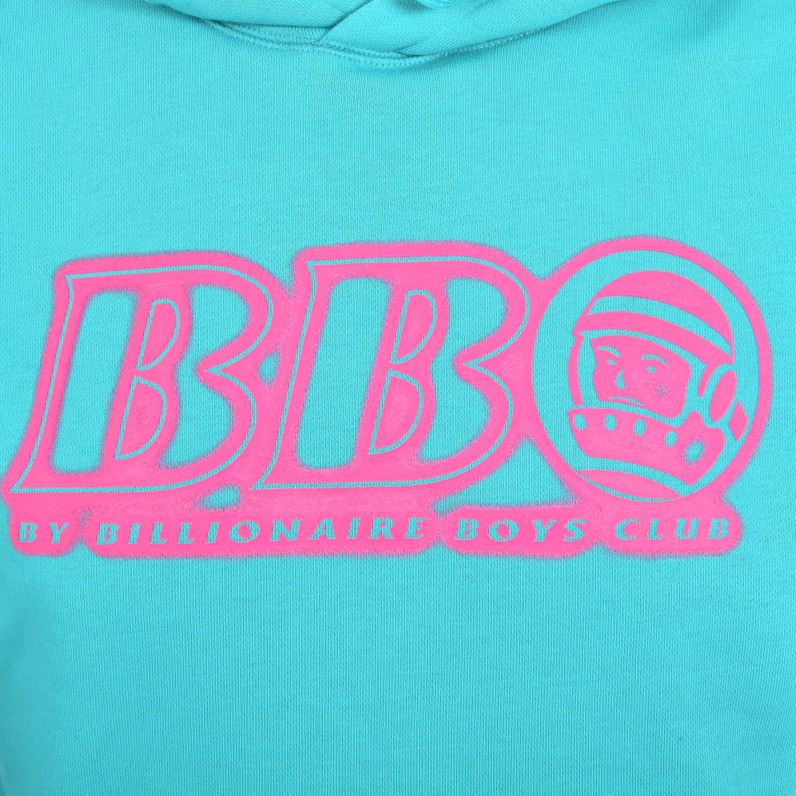 Image number 3 for Billionaire Boys Club Astro Neon Hoodie Blue
