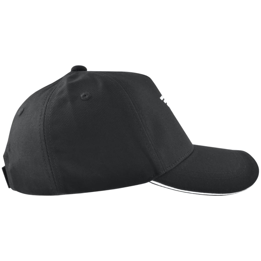 Image number 2 for Emporio Armani Baseball Logo Cap Black
