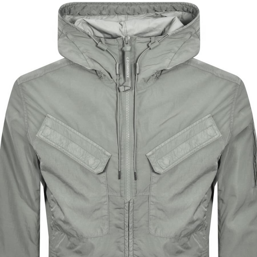Image number 3 for CP Company Chrome-R Padded Overshirt Grey