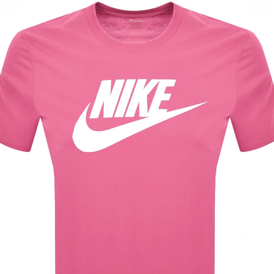 Image number 2 for Nike Futura Icon T Shirt Pink