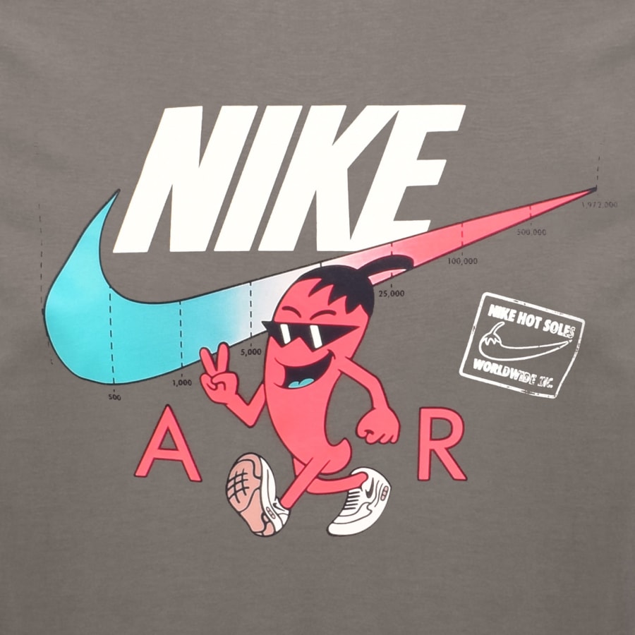 Image number 3 for Nike Sole Food Hoodie Cave Stone Grey
