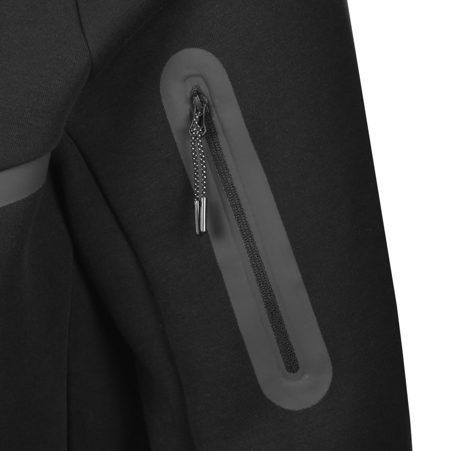 Image number 4 for Nike Tech Fleece Windrunner Hoodie Black