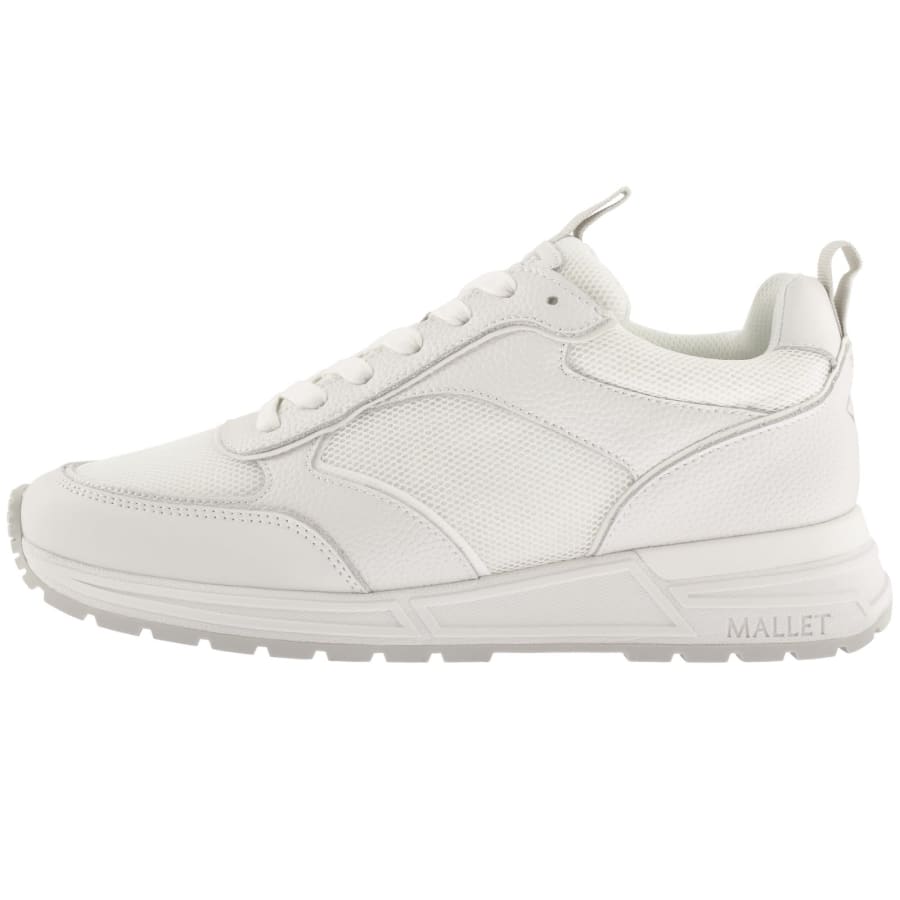 Image number 1 for Mallet Bethnal Trainers Triple White