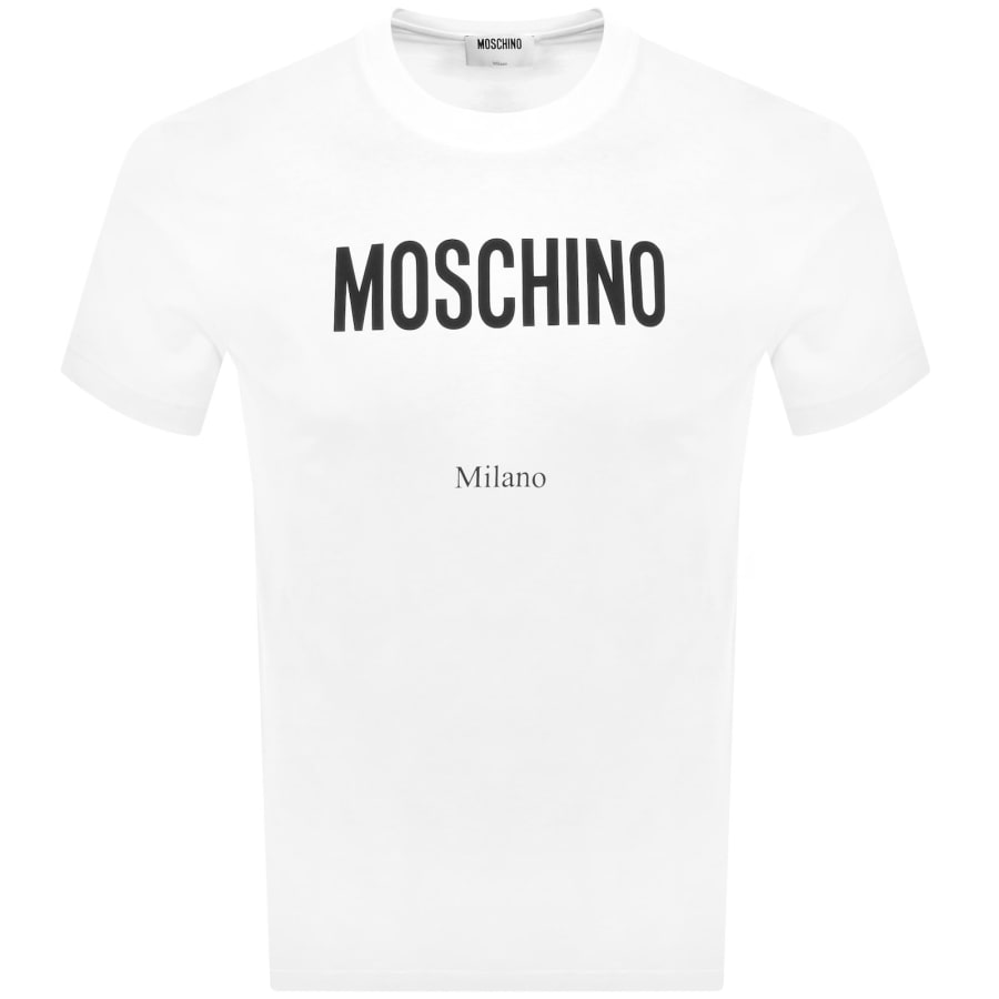 Image number 1 for Moschino Logo T Shirt White