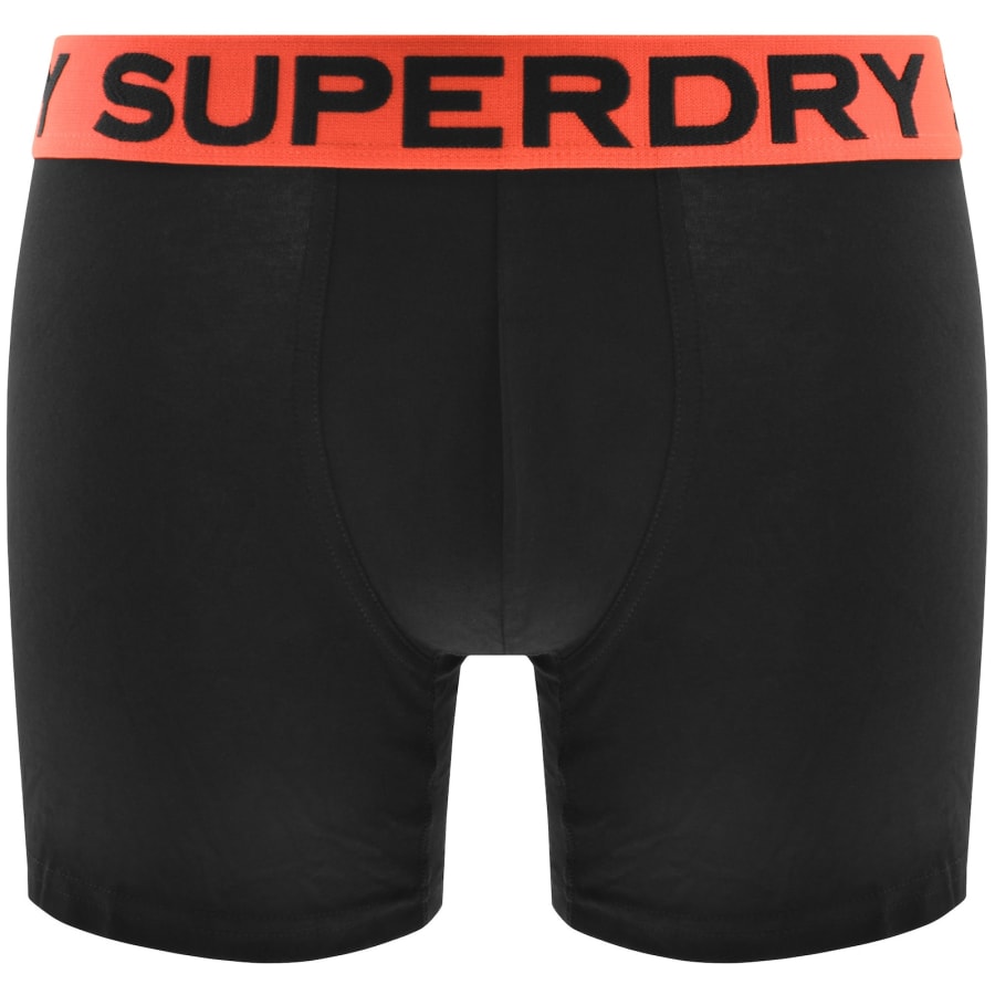 Image number 4 for Superdry 3 Pack Boxers Black