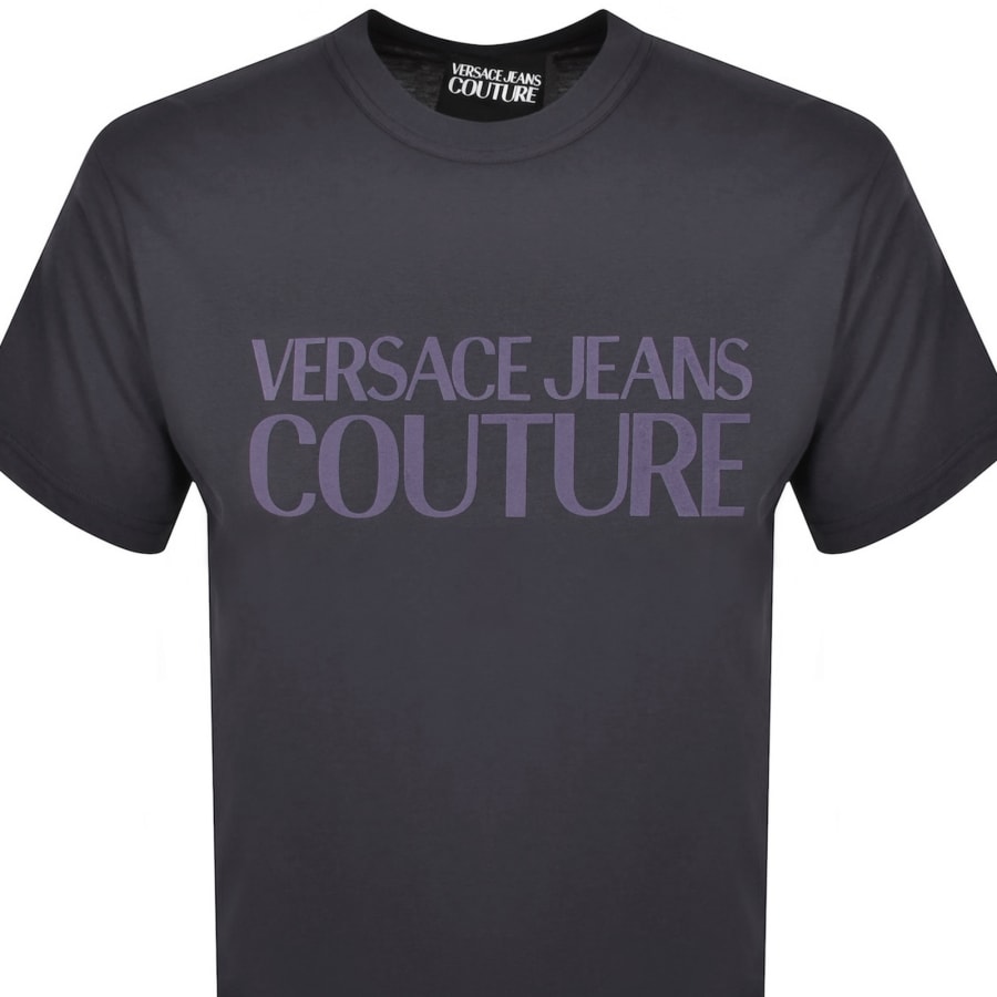 Image number 2 for Versace Jeans Couture Regular Fit T Shirt Grey