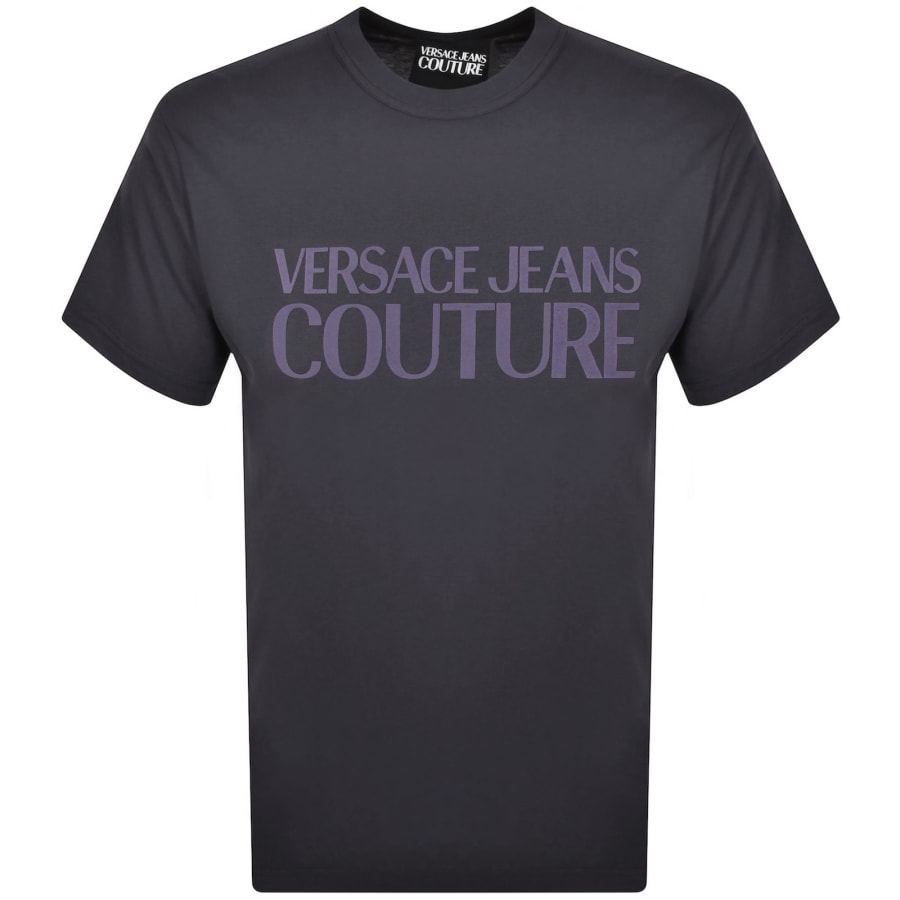 Image number 1 for Versace Jeans Couture Regular Fit T Shirt Grey