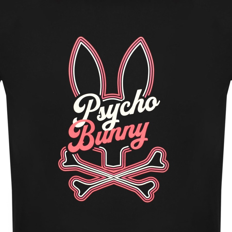 Image number 3 for Psycho Bunny Garret T Shirt Black
