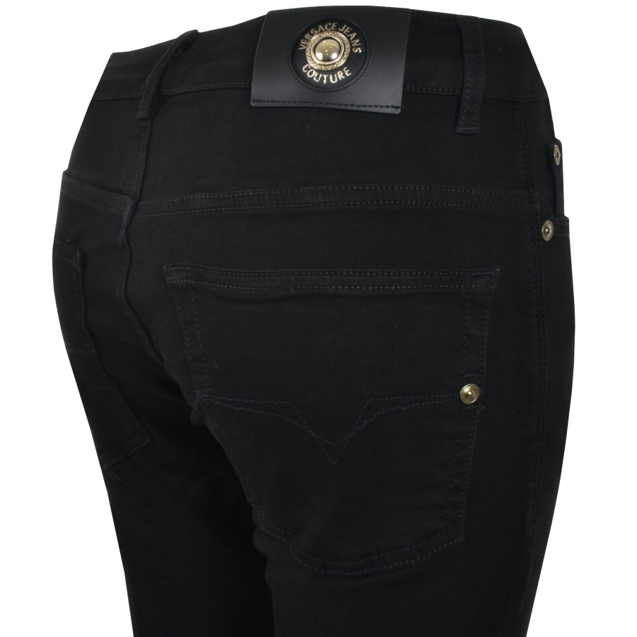 Image number 4 for Versace Jeans Couture Dundee Narrow Jeans Black