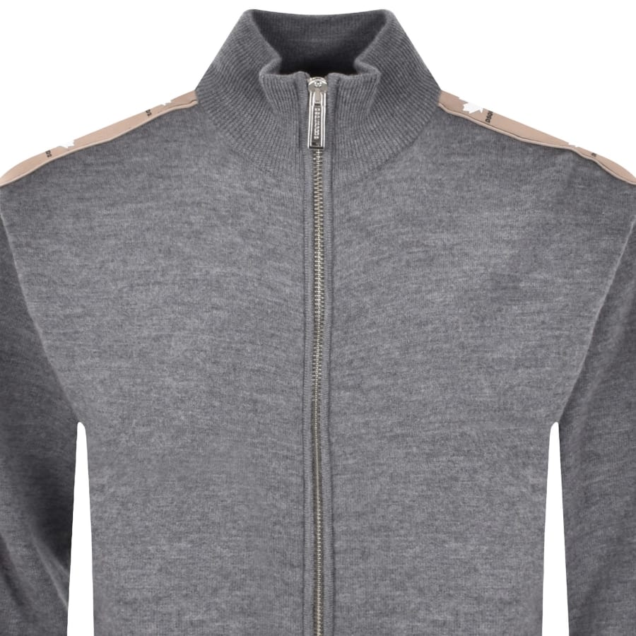 Image number 2 for DSQUARED2 Zipped Cardigan Grey