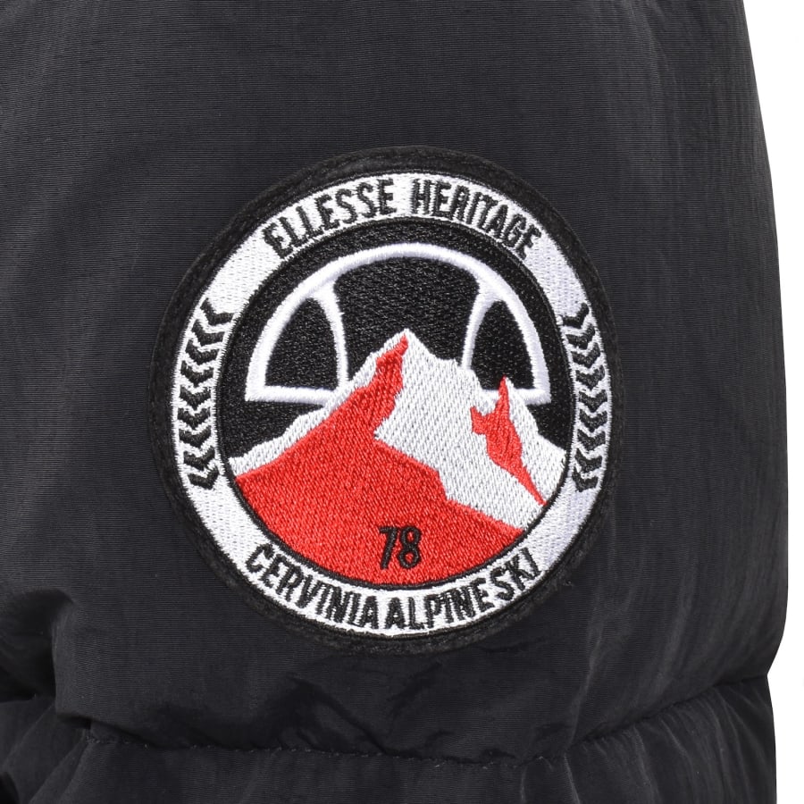 Image number 5 for Ellesse Nebula Padded Jacket Black