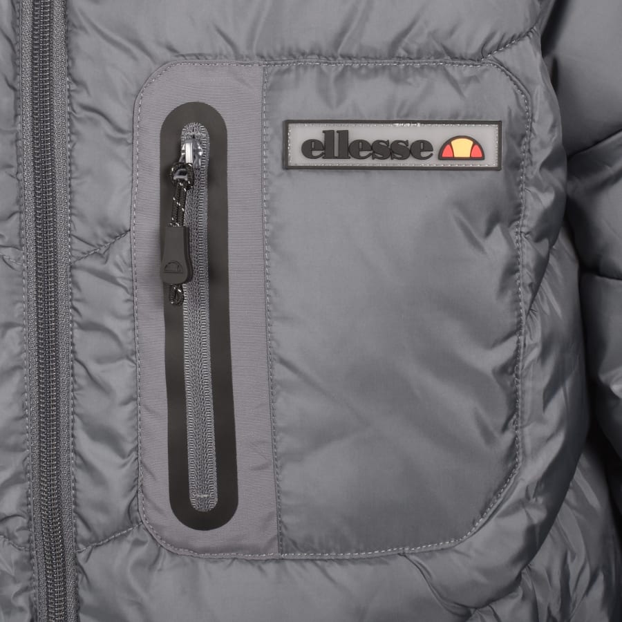 Image number 3 for Ellesse Lalizo Padded Jacket Grey