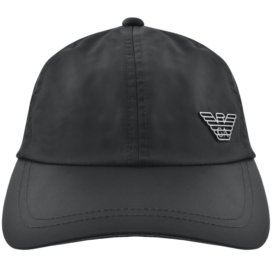 Image number 1 for Emporio Armani Baseball Logo Cap Black
