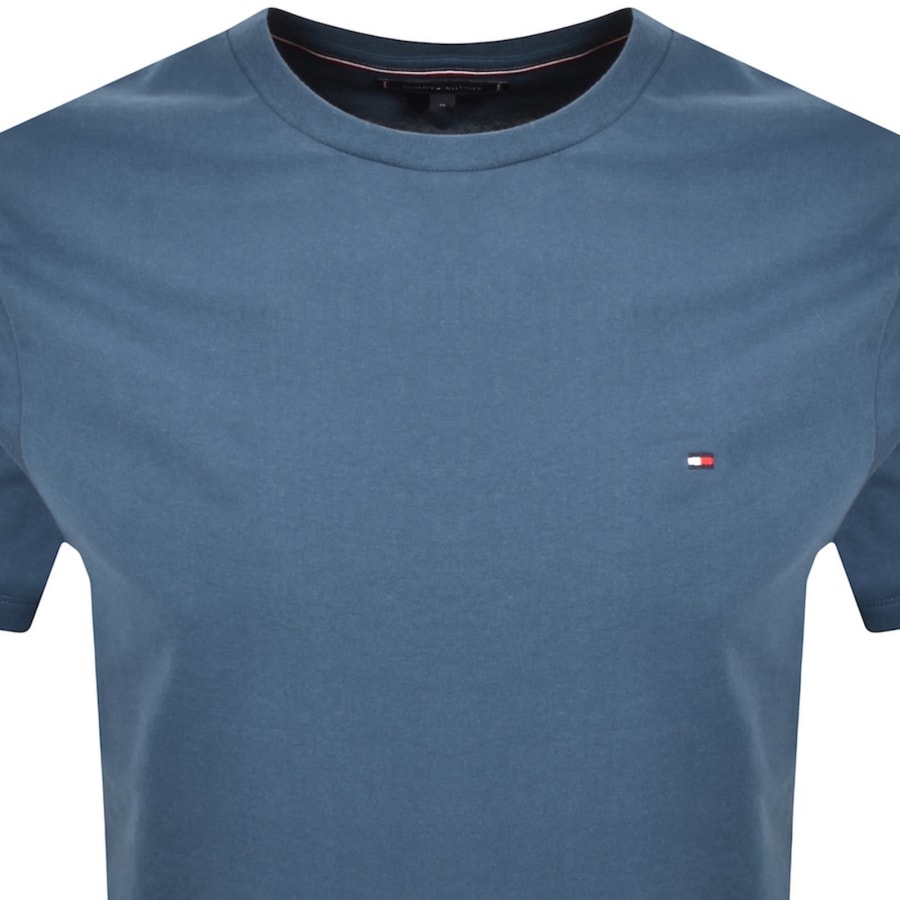 Image number 2 for Tommy Hilfiger Essential Solid T Shirt Blue