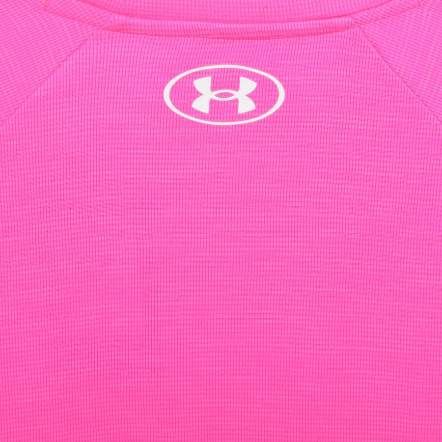Image number 4 for Under Armour Tech Textured T Shirt Pink