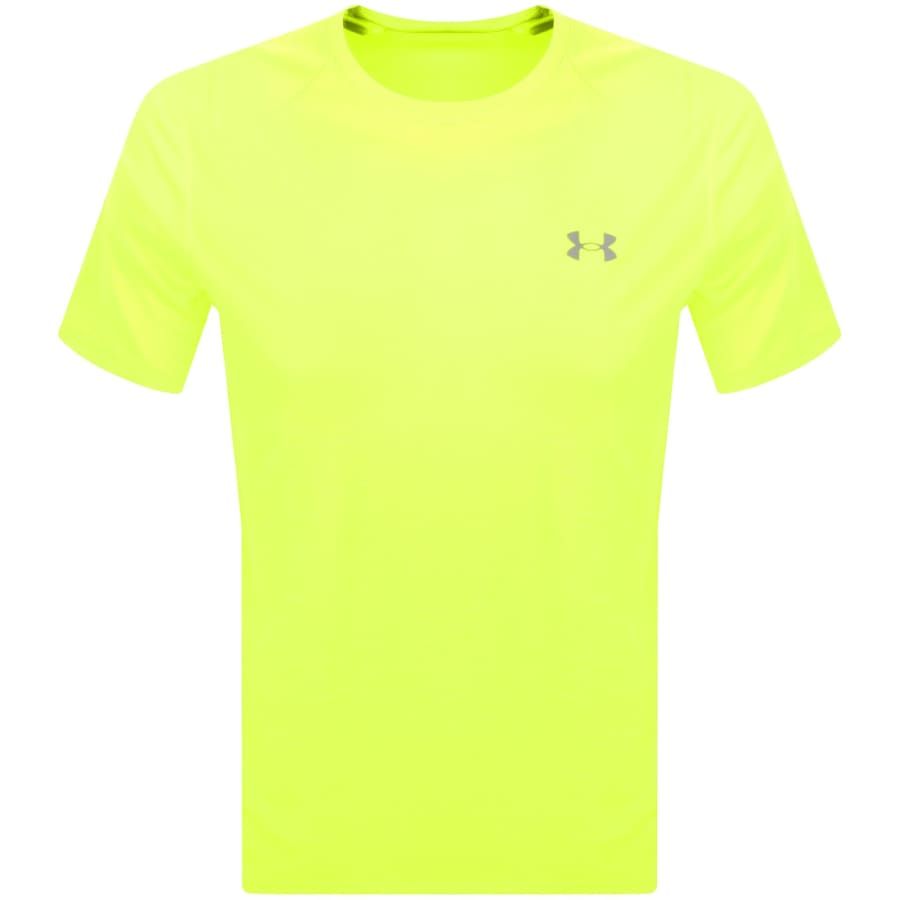 Image number 1 for Under Armour Launch T Shirt Yellow
