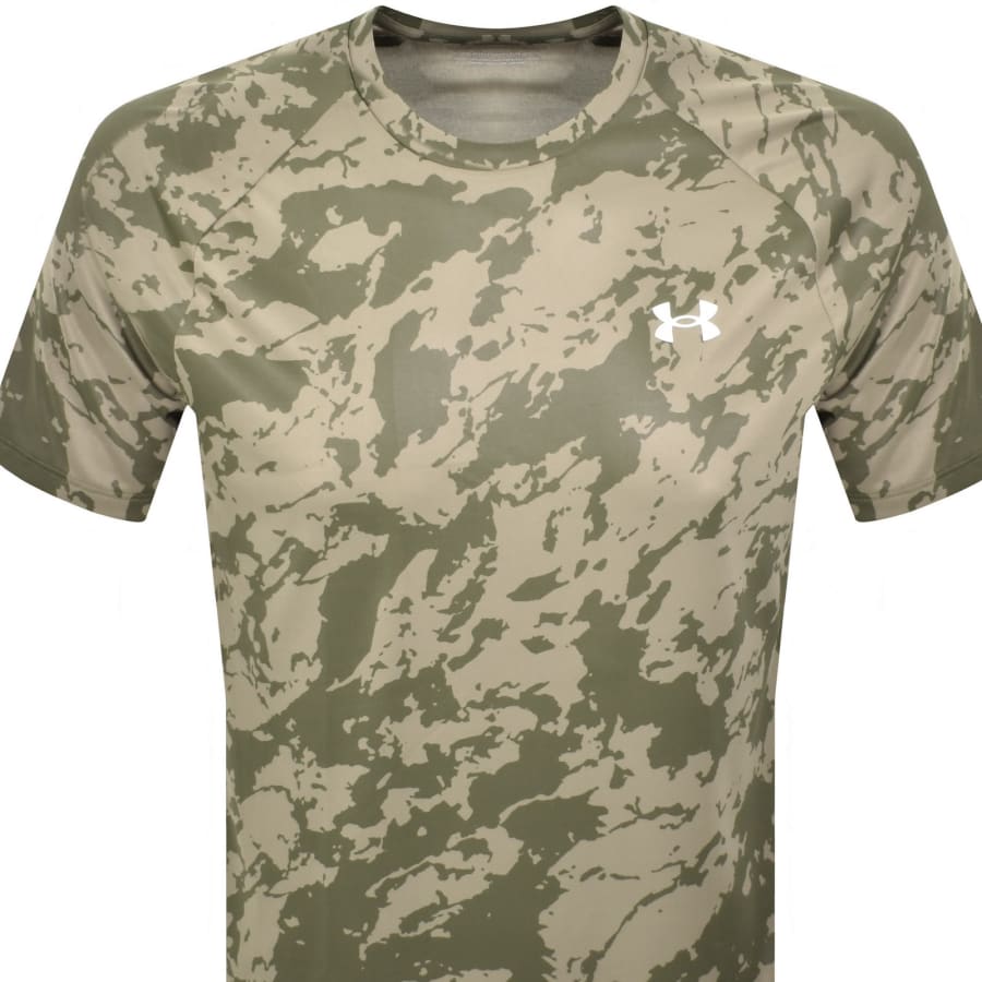 Image number 2 for Under Armour Tech T Shirt Marine Green