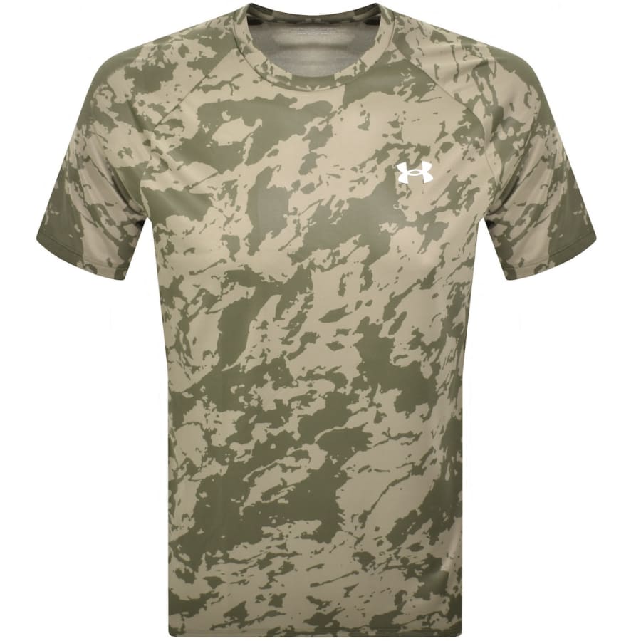 Image number 1 for Under Armour Tech T Shirt Marine Green