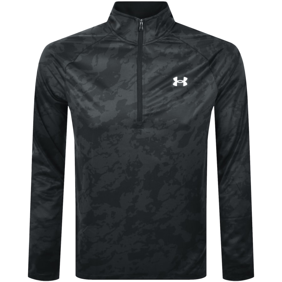 Image number 1 for Under Armour Tech Half Zip Sweatshirt Grey