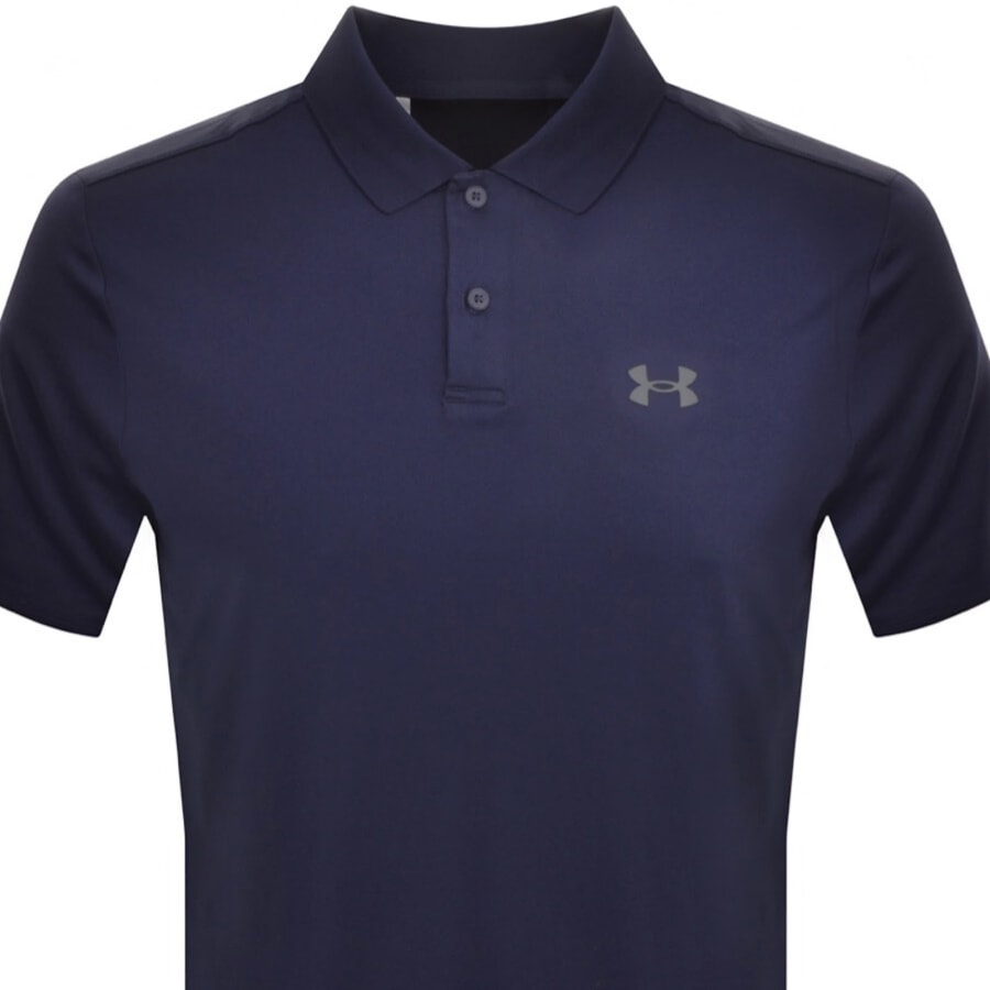 Image number 2 for Under Armour Performance 3.0 Polo Navy