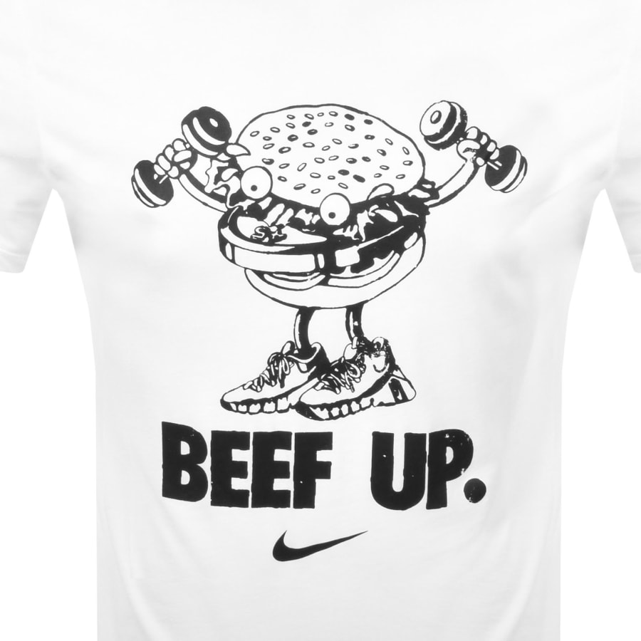 Image number 3 for Nike Training Fitness T Shirt White