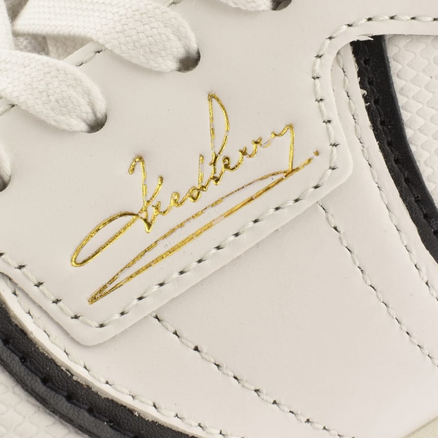 Image number 4 for Fred Perry B4 Leather Trainers Snow White