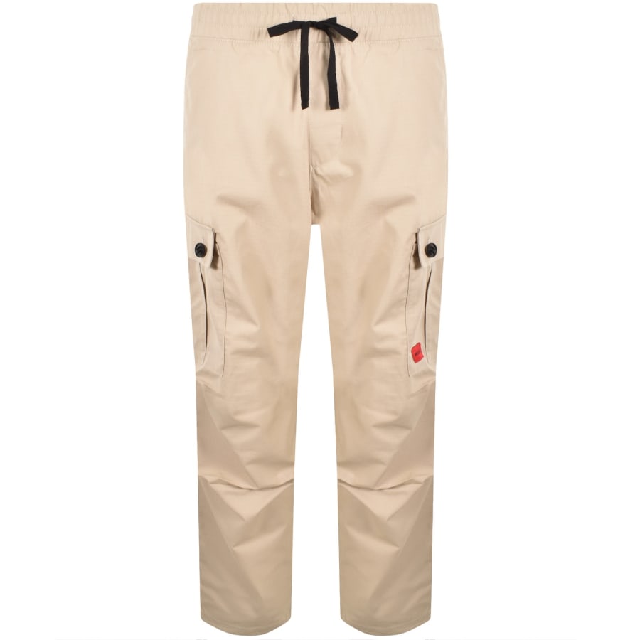 Image number 1 for HUGO Garlo233 Trousers Medium Beige