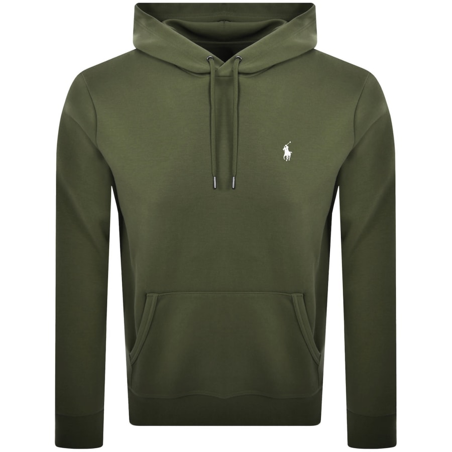 Image number 1 for Ralph Lauren Pullover Hoodie Company Olive