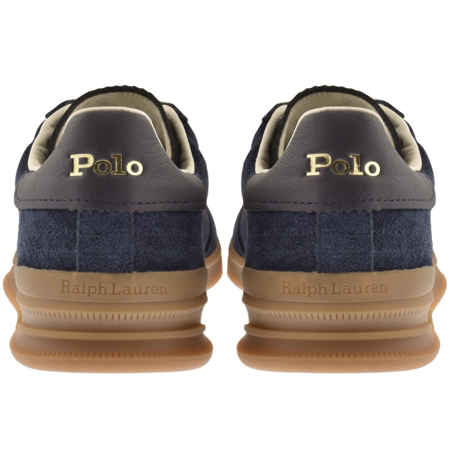 Image number 2 for Ralph Lauren Heritage Aera Trainers Blue