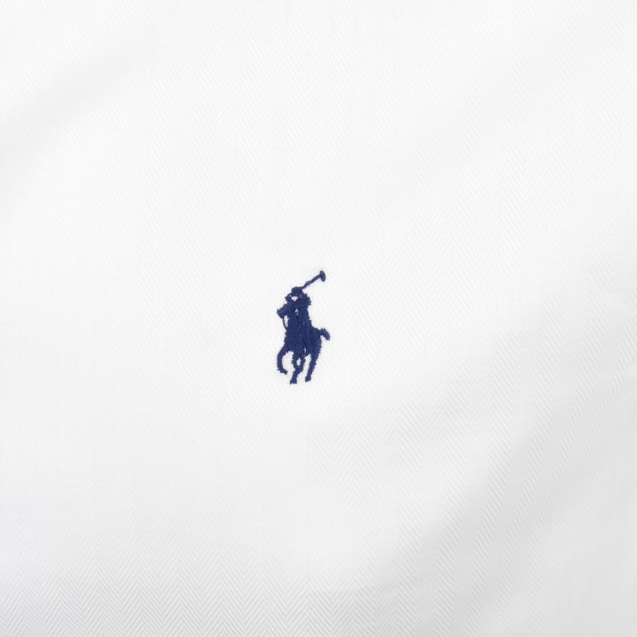 Image number 3 for Ralph Lauren Long Sleeved Shirt White