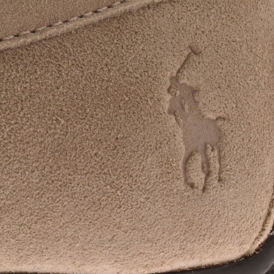 Image number 4 for Ralph Lauren Reynold Driver Shoes Beige