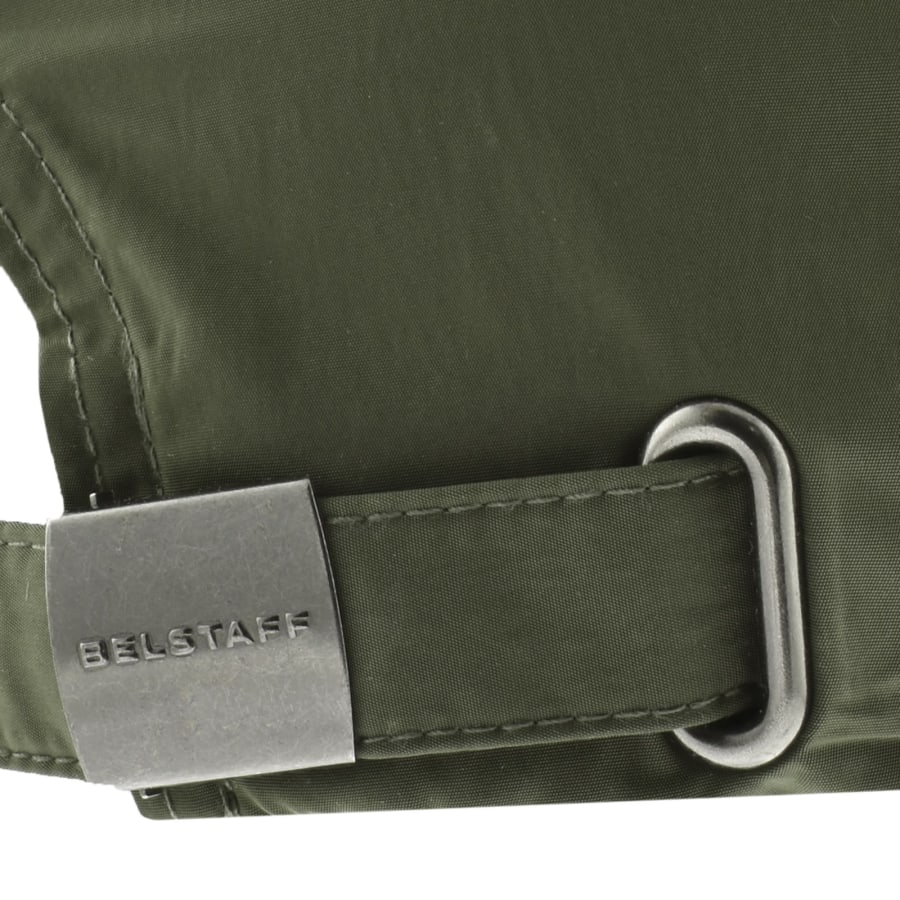 Image number 3 for Belstaff Ripple Shell Cap True Olive Green