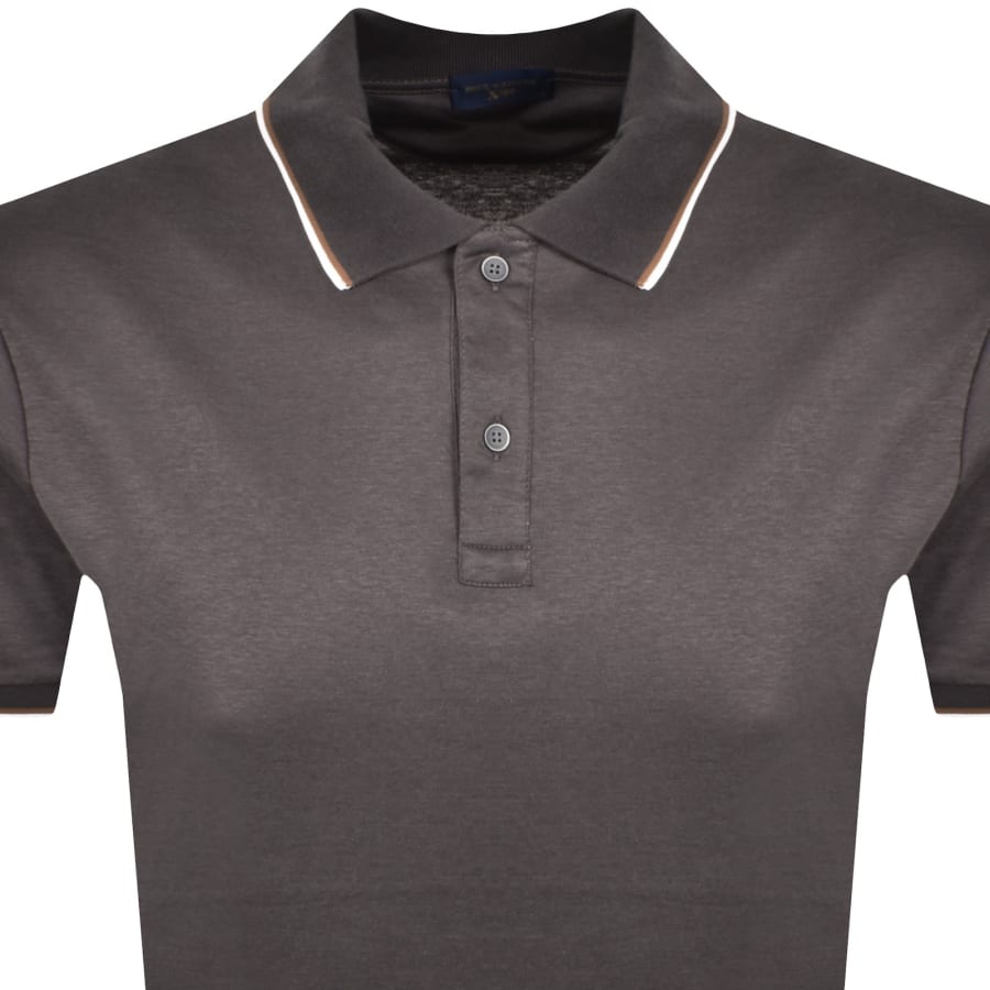 Image number 2 for Paul And Shark Logo Polo T Shirt Grey