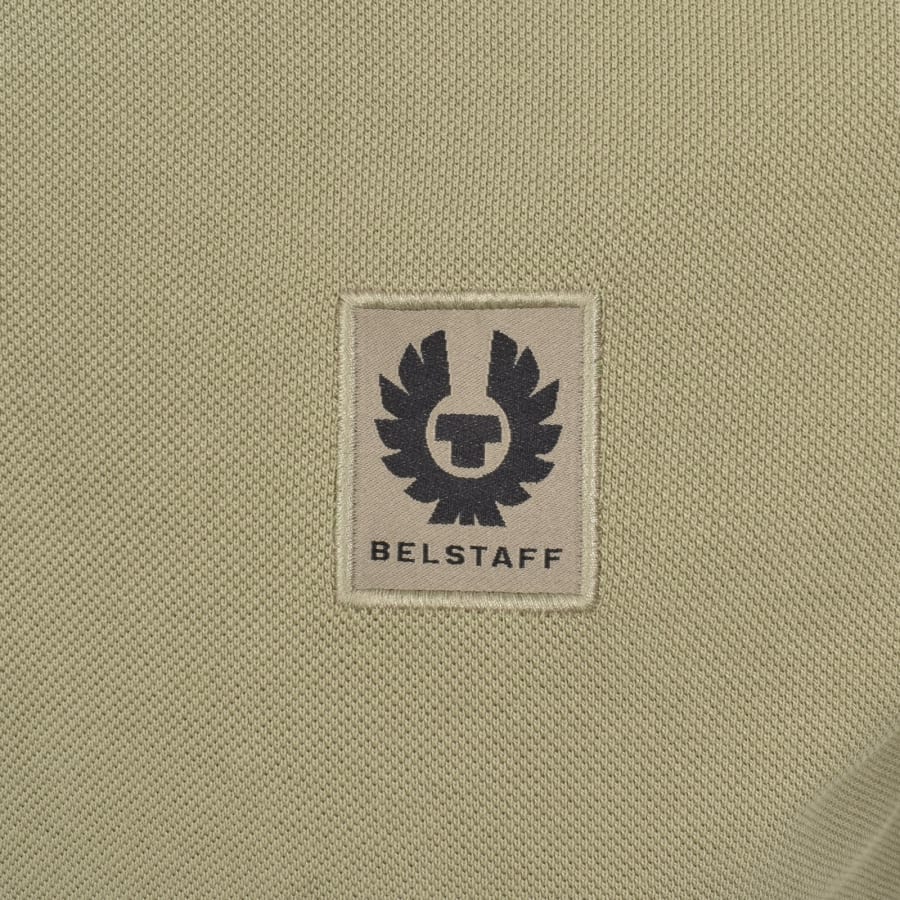 Image number 3 for Belstaff Logo Polo T Shirt Fatigue Green