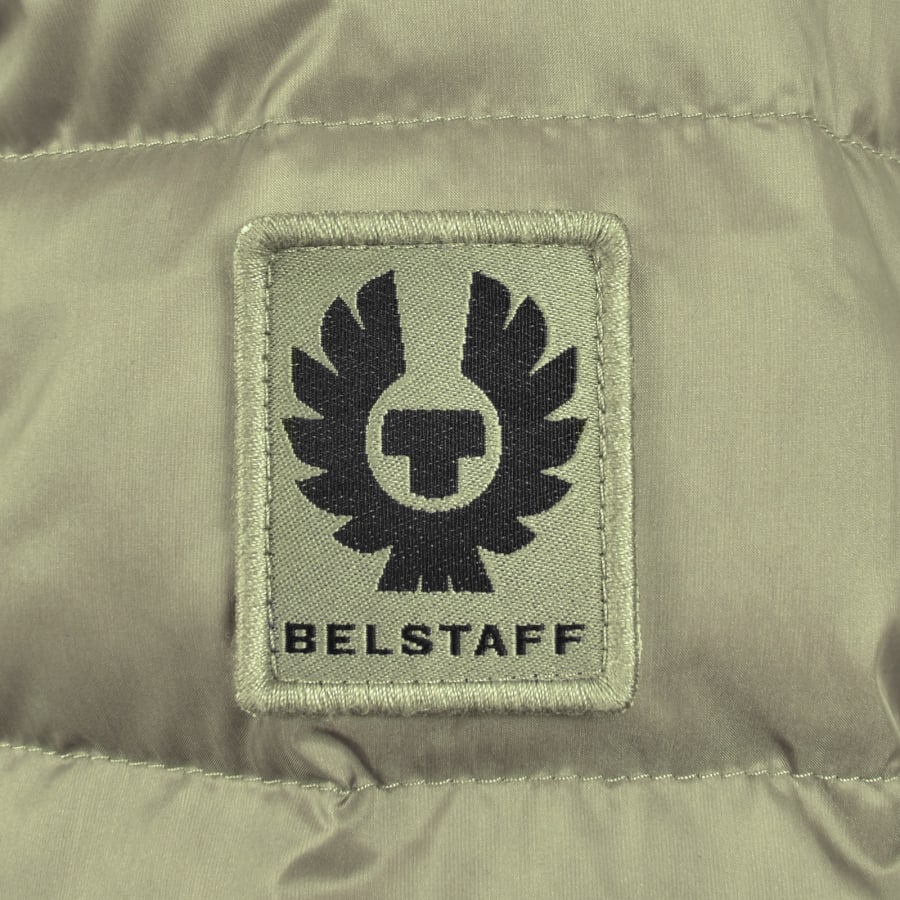 Image number 3 for Belstaff Circuit Gilet Lichen Green