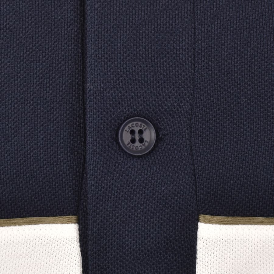 Image number 4 for Lacoste Colour Block Polo T Shirt Navy